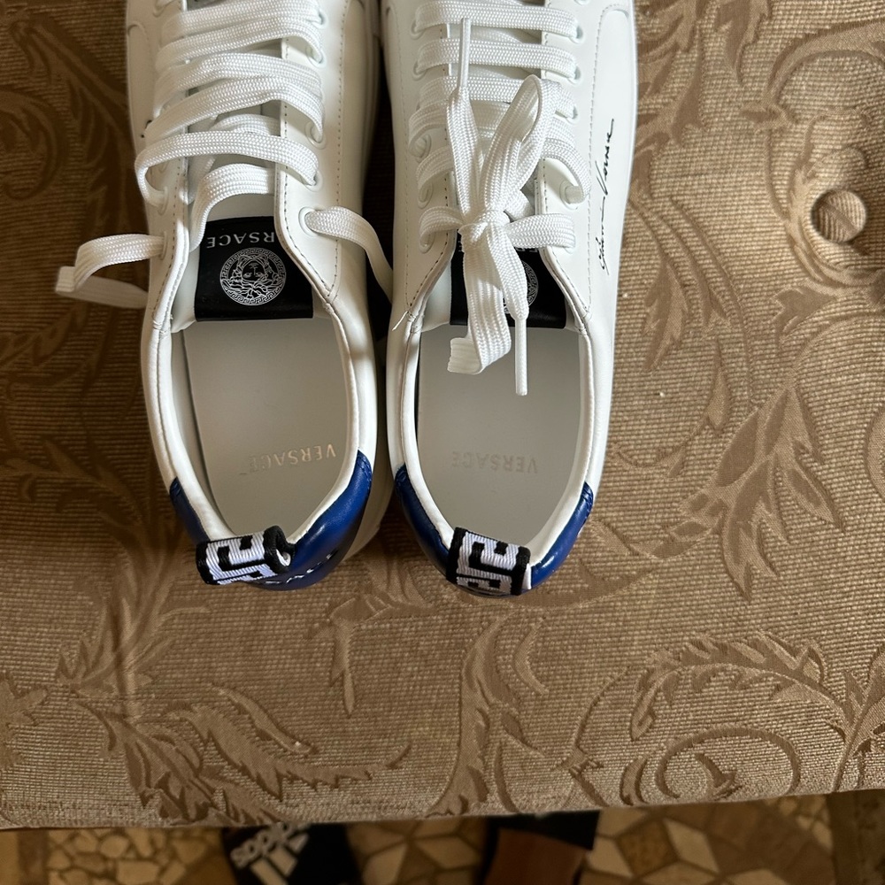 Versace brand new authentic white for men size 41